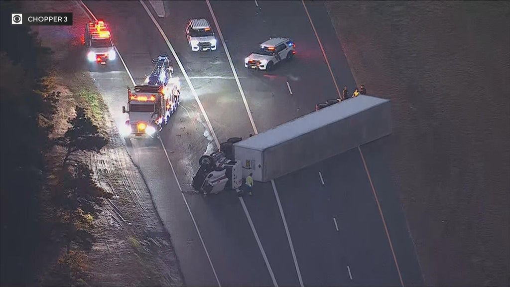 Northbound Route 55 reopens in Franklin Township, New Jersey, after tractor-trailer crash — Jenkintown Community news